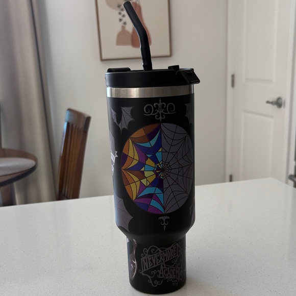 Wednesday tumbler with designs - Picture 1 of 5
